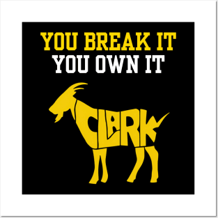 You break it, you own it Caitlin Clark 22 Posters and Art